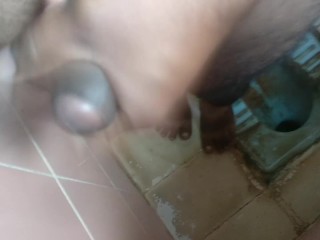 Boy Can't Cantrol In The Matter Of Bathroom